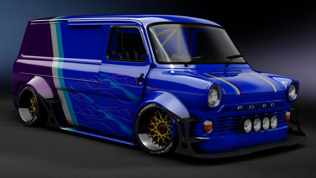 ACMC Ford Transit 1969 Supervan, skin retro_rod