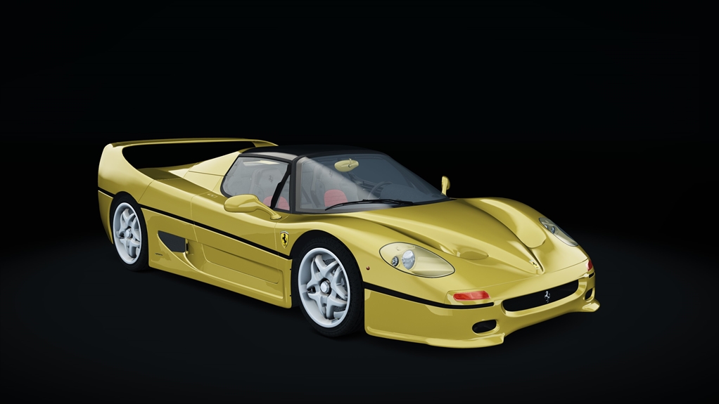 Ferrari F50, skin 01_giallo_nero