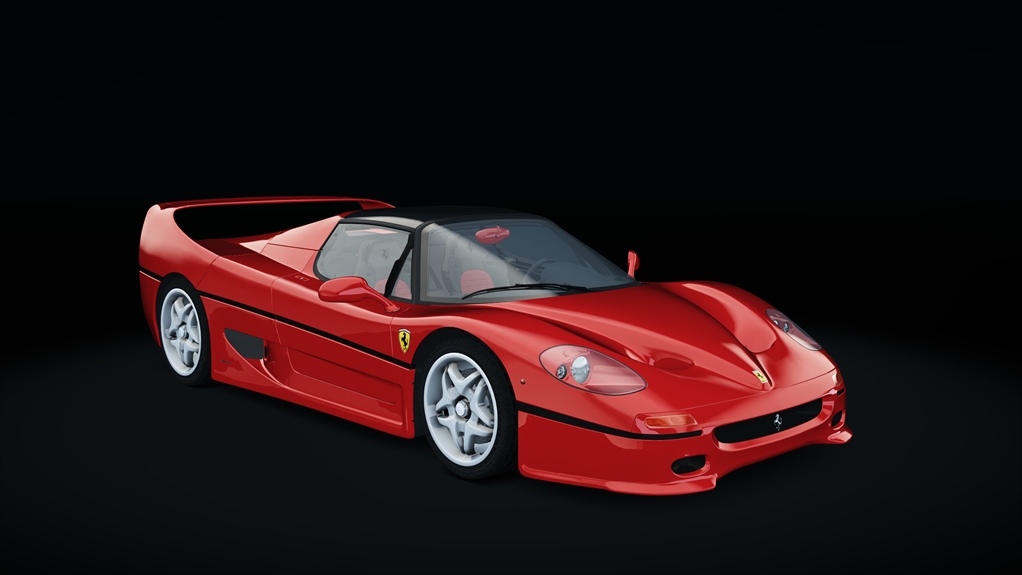 Ferrari F50, skin 01_rosso_nero