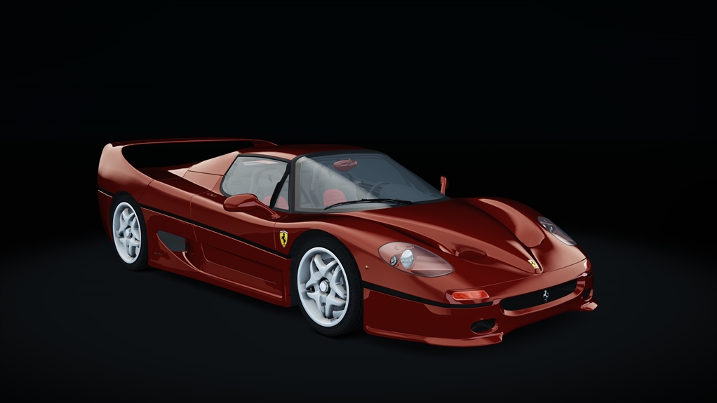 Ferrari F50, skin 03_rosso_corsa