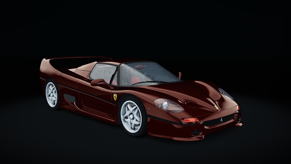 Ferrari F50, skin 03_rosso_mugello
