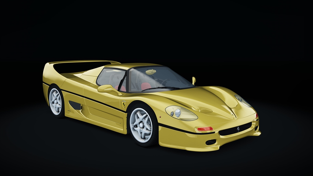 Ferrari F50, skin 04_giallo_modena