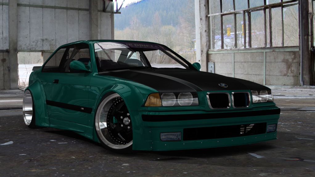 ADC BMW E36 M3  420, skin Aqua