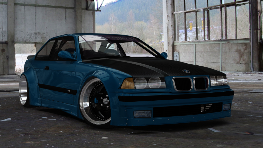 ADC BMW E36 M3  420, skin Baby Blue