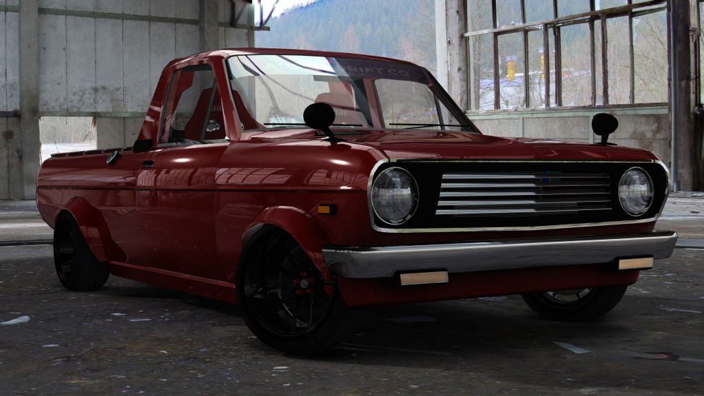 ADC Datsun Sunny Ute  420, skin Red