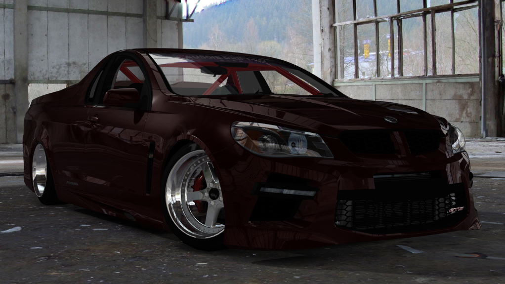 ADC Holden Maloo Ute  420, skin Maroon