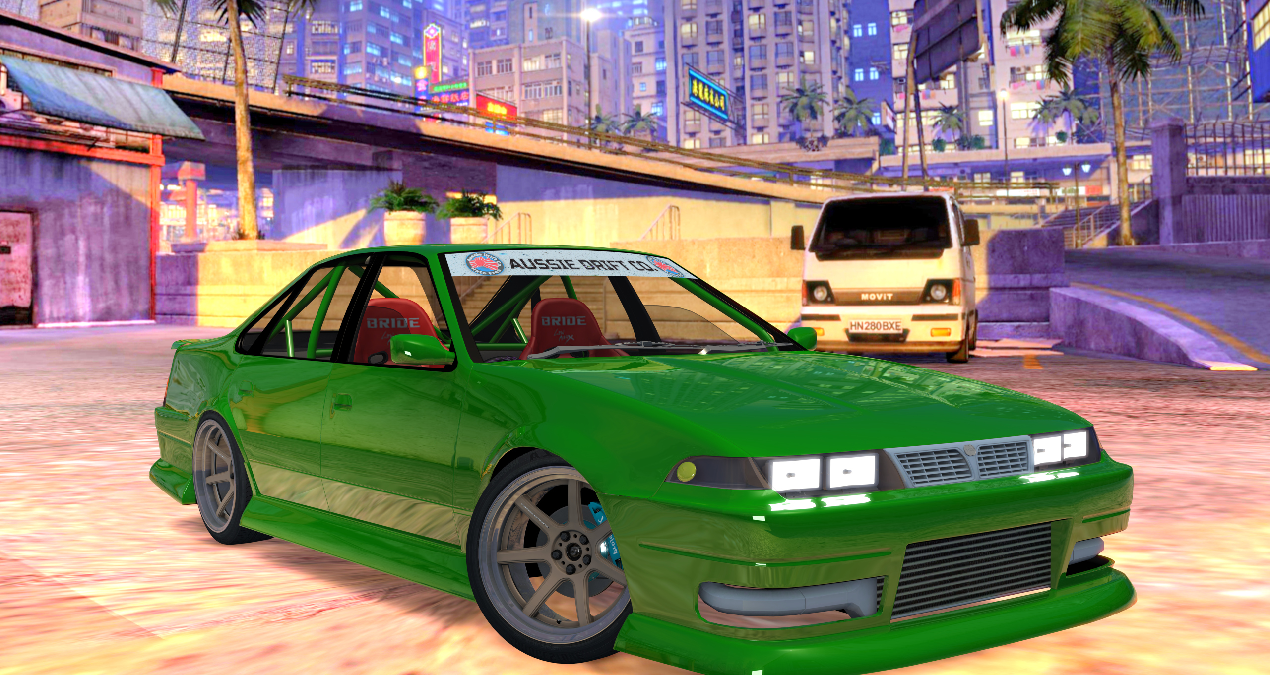 ADC Nissan Cefiro A31, skin Green