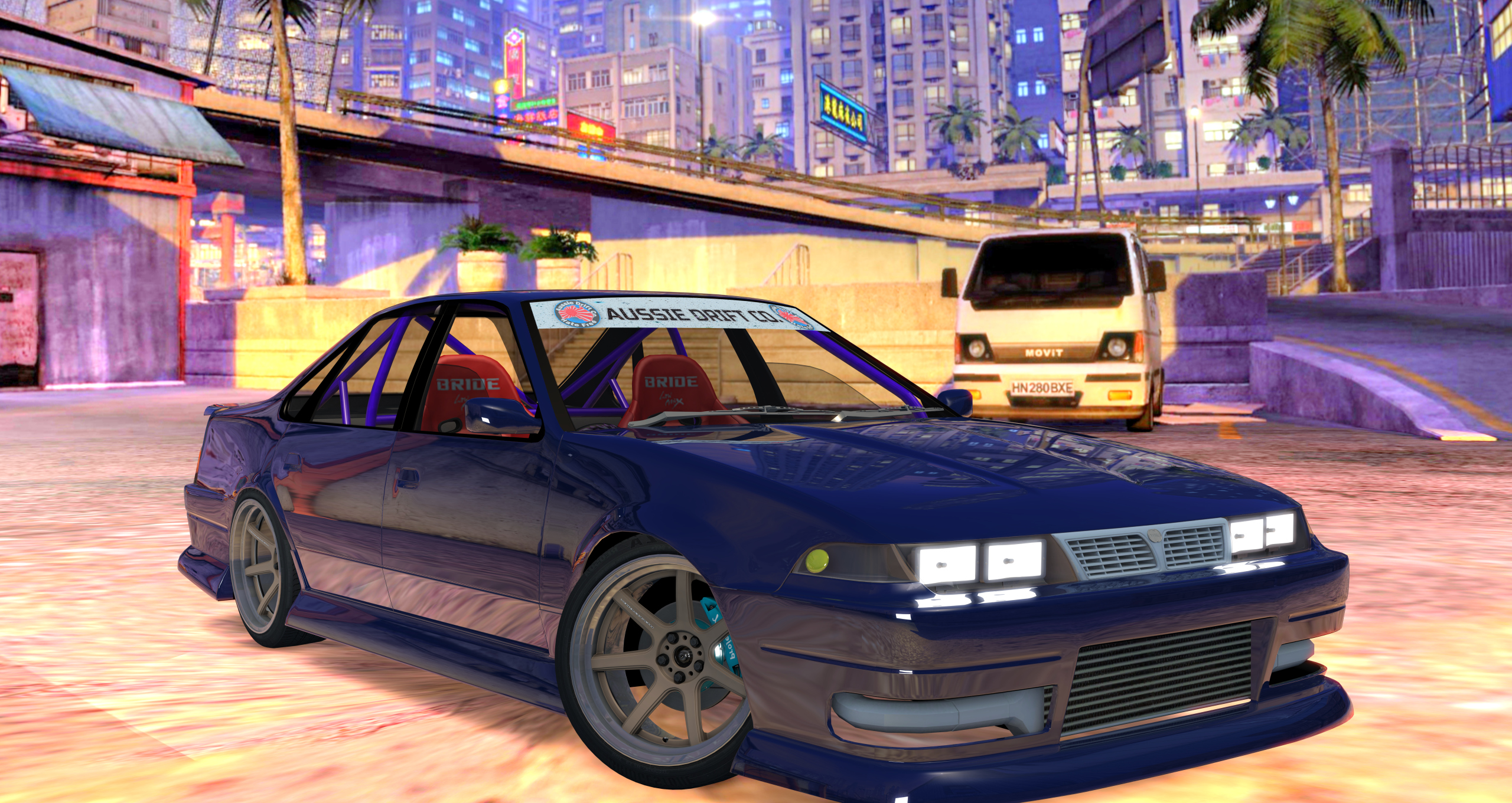 ADC Nissan Cefiro A31, skin MidnightPurple