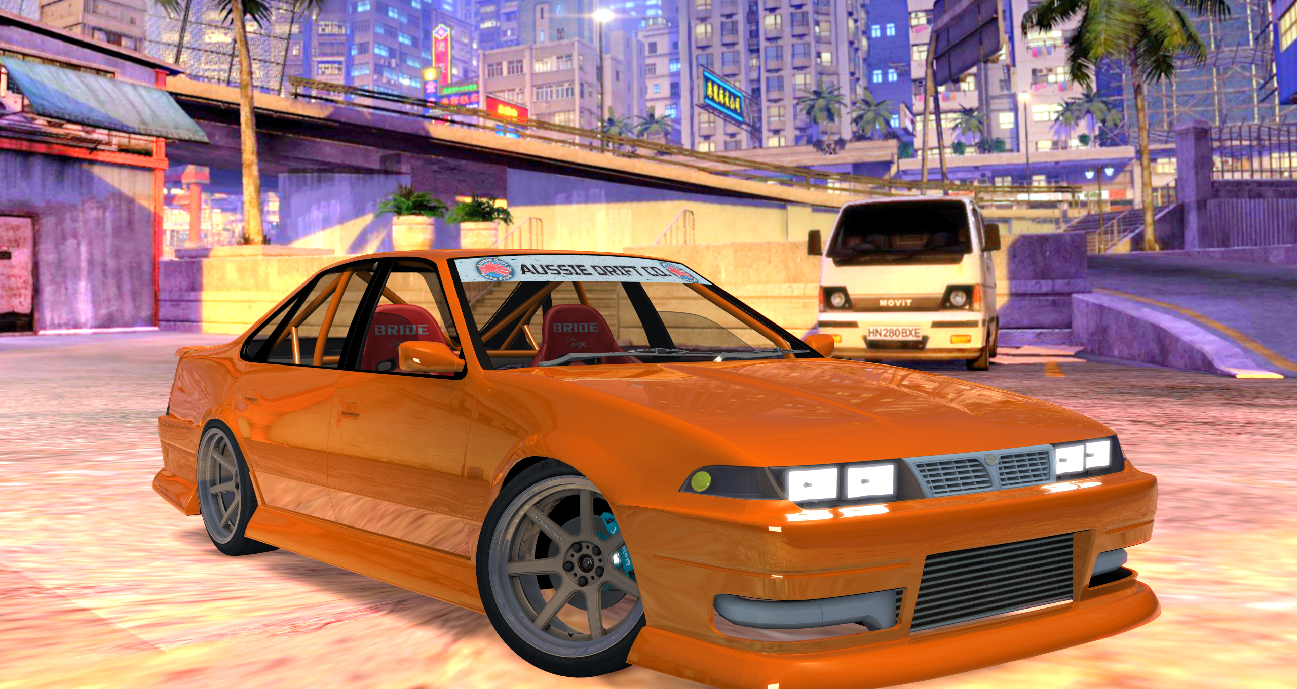 ADC Nissan Cefiro A31, skin Orange