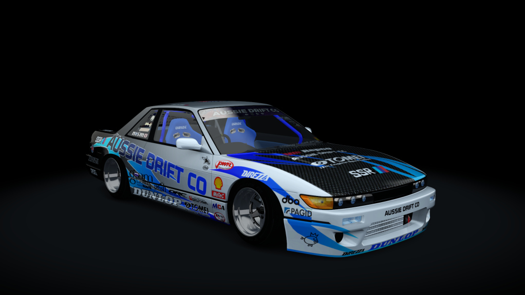 ADC Nissan Silvia S13  420, skin D1SL_Black