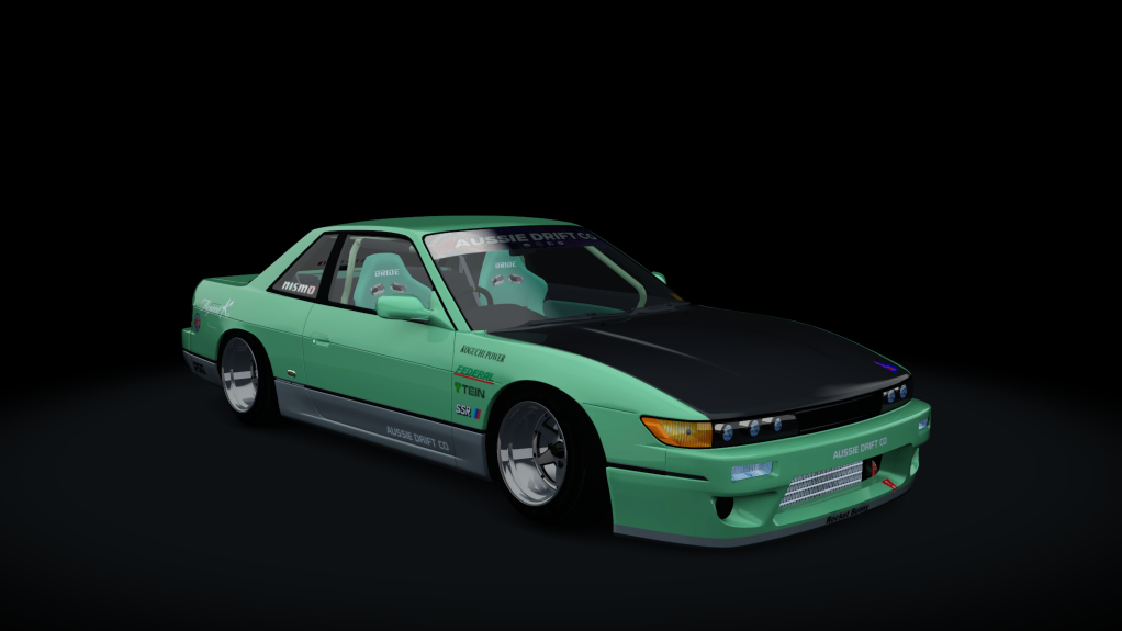 ADC Nissan Silvia S13  420, skin Z_Stockish_Green