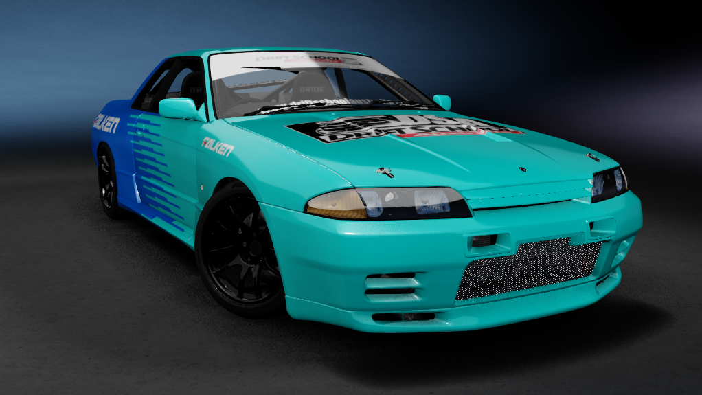 ADC Nissan Skyline R32  420, skin Drift School Aus - waszaspec