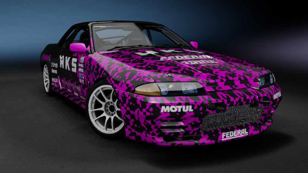 ADC Nissan Skyline R32  420, skin HKS - Wazza Spec