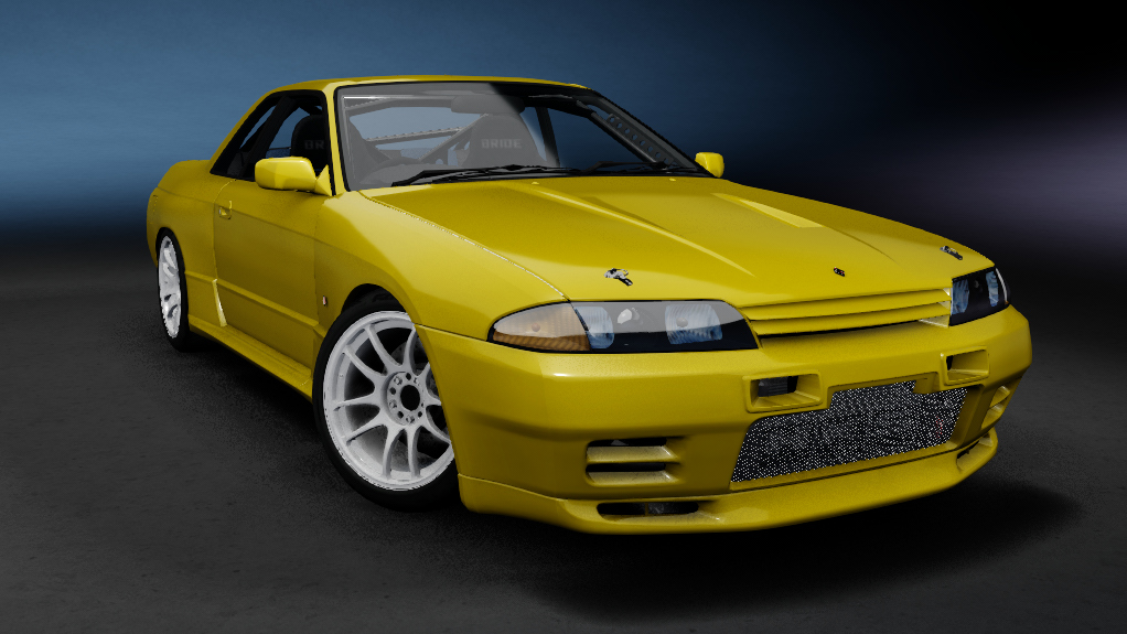 ADC Nissan Skyline R32  420, skin Yellow