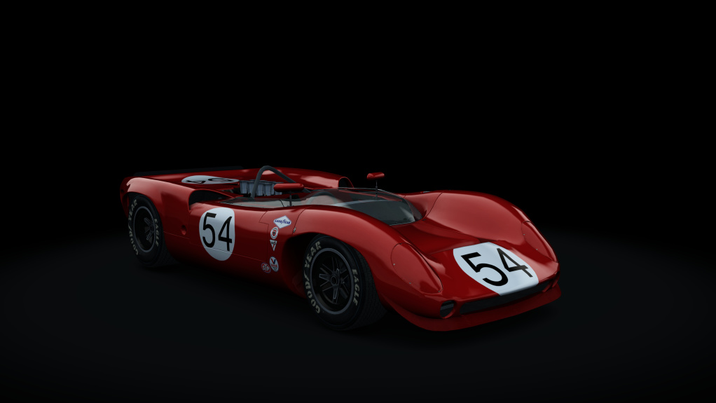 Lola T70 MkII Spyder (Ford), skin shelby_54