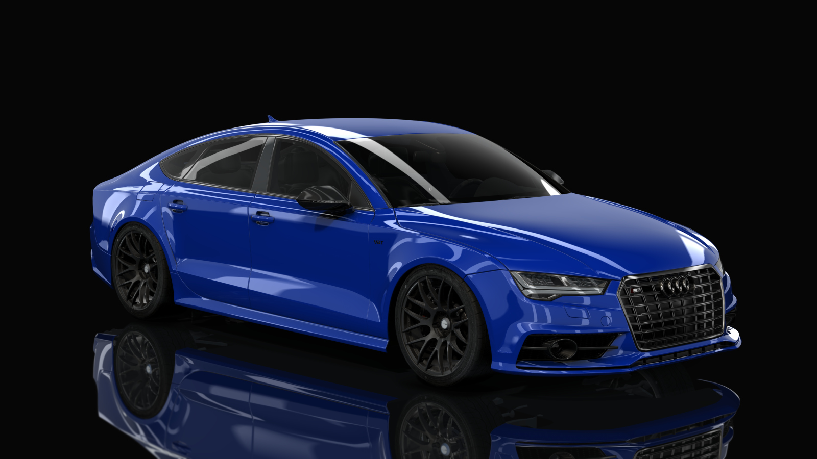 Audi S7 Sportback FBO, skin 03 Blue