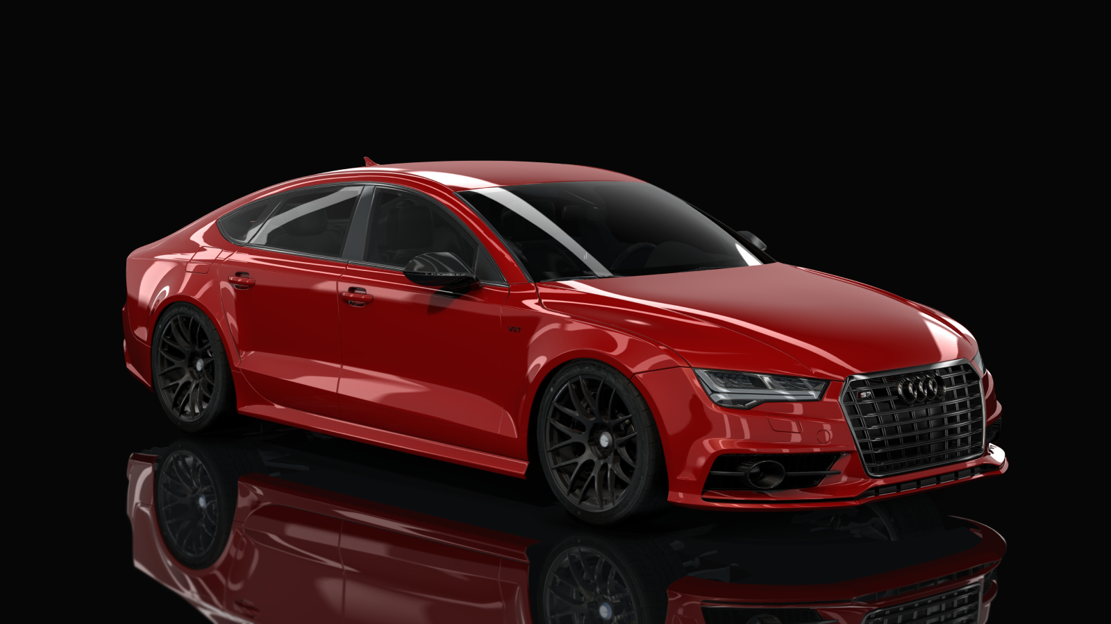 Audi S7 Sportback FBO, skin 05 Red