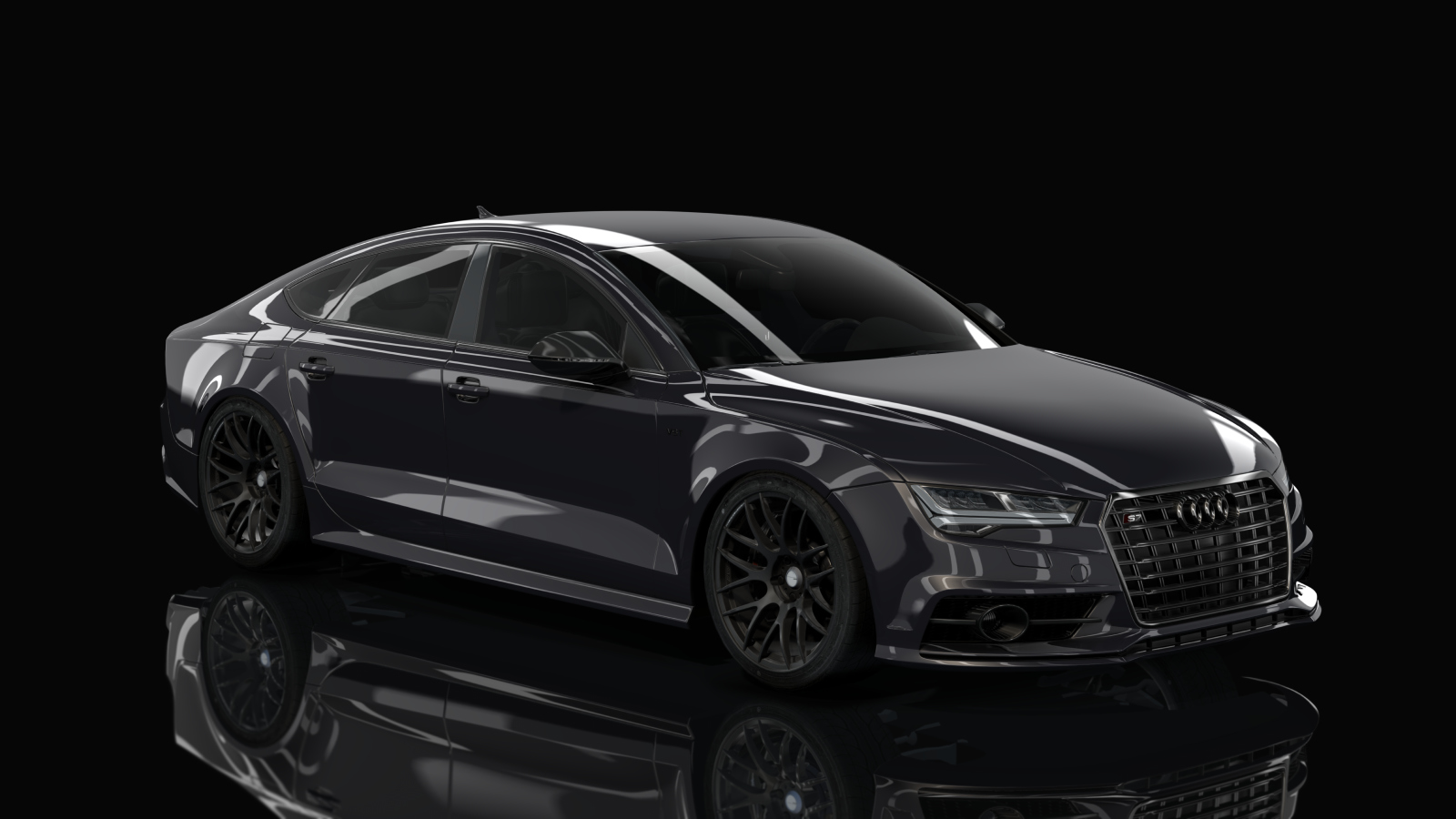 Audi S7 Sportback FBO, skin 07 Azurite Black