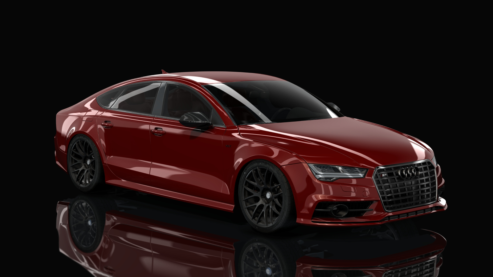 Audi S7 Sportback FBO, skin 10 Hellrot