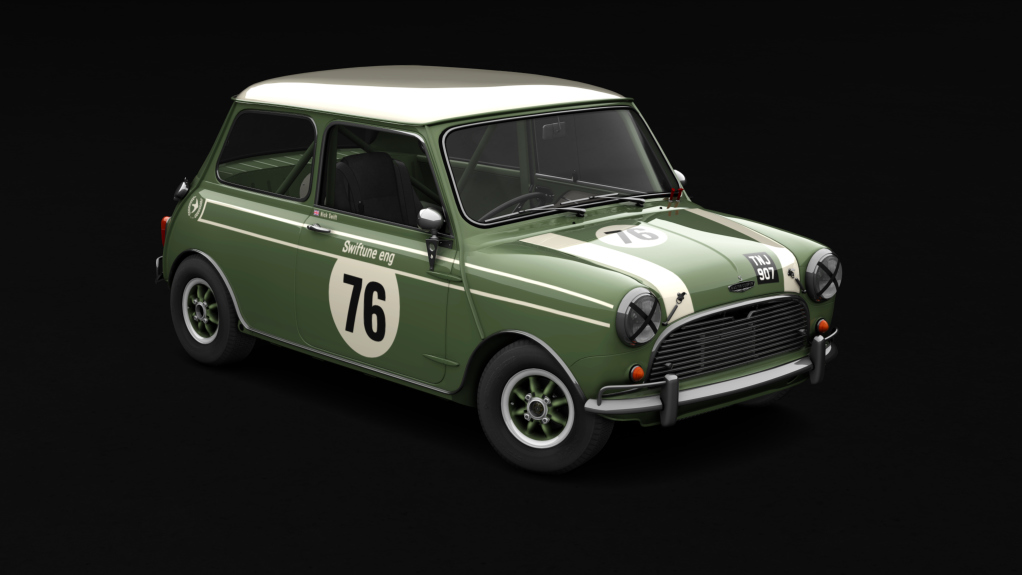 Austin Mini Cooper S FIA App.K Historic Racing, skin 76_swiftune