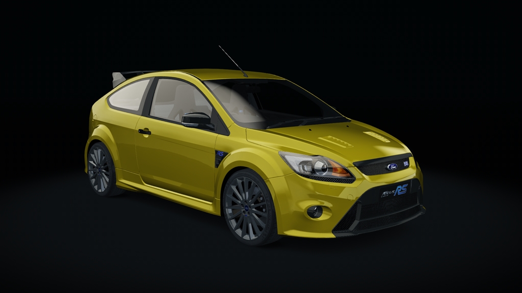 Ford Focus RS MK2, skin 05_Super_yellow