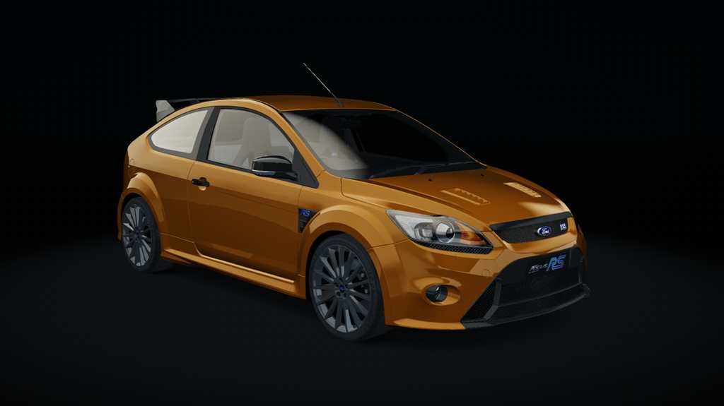 Ford Focus RS MK2, skin 06_Burn_orange