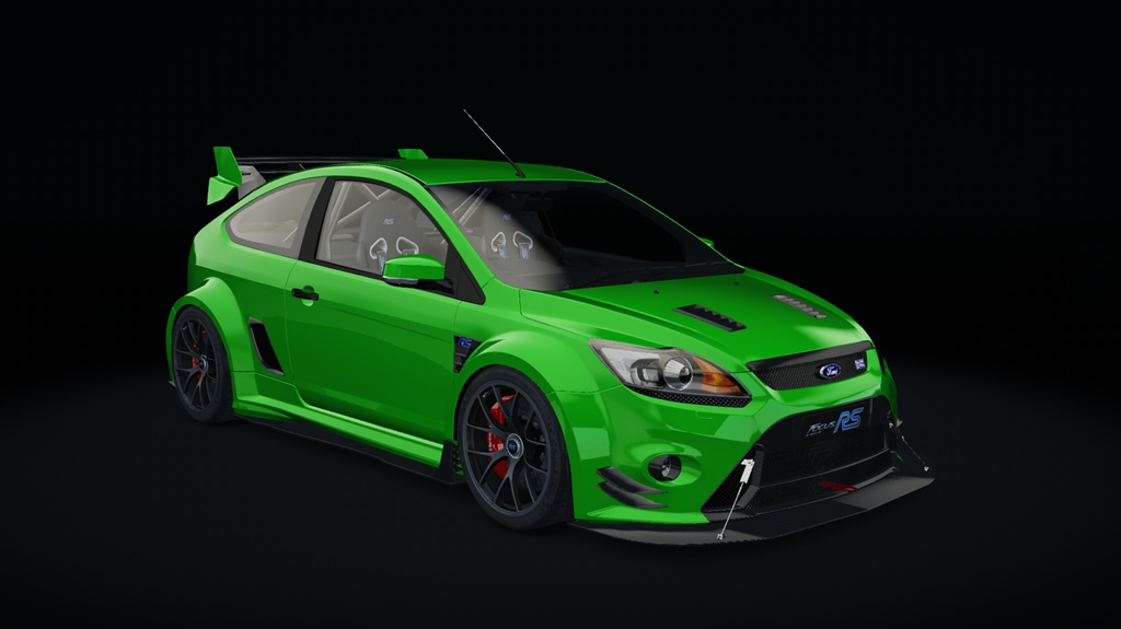 Ford Focus RS MK2 Time Attack, skin 03_Ultimate_green