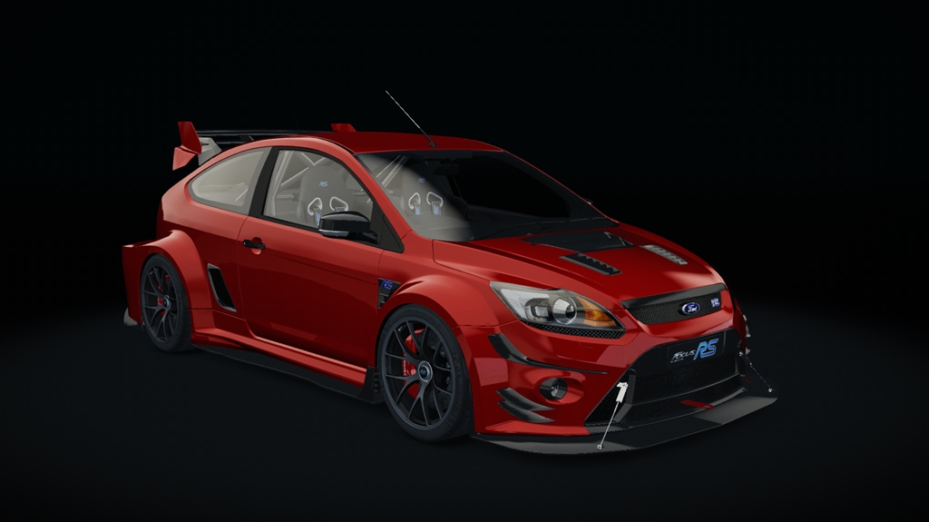 Ford Focus RS MK2 Time Attack Evolution, skin 10_Performance_red