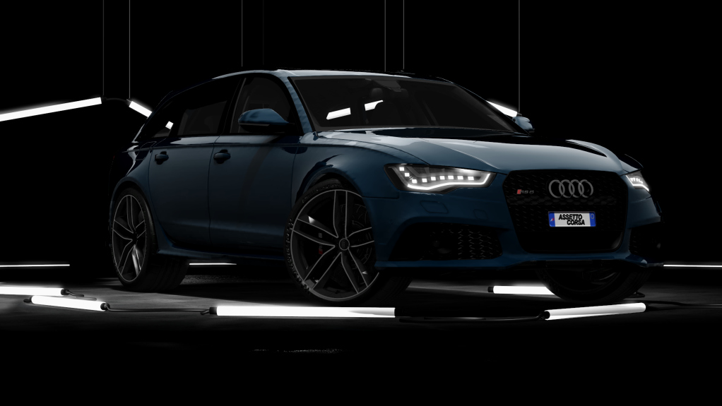 TGN Audi RS6 Avant Performance, skin ascari_blue