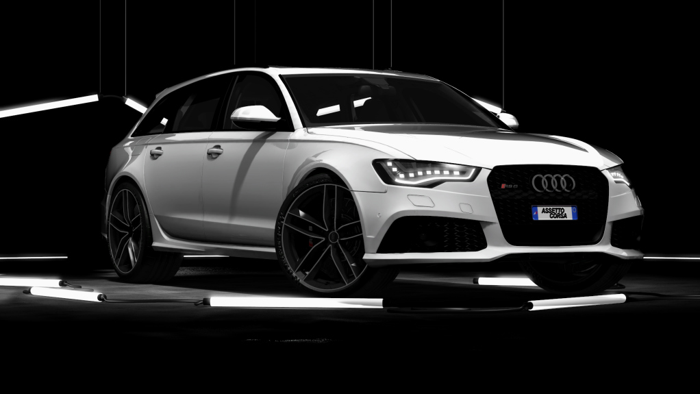 TGN Audi RS6 Avant Performance, skin floret_silver