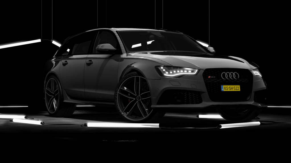 TGN Audi RS6 Avant Performance, skin nardo_grey