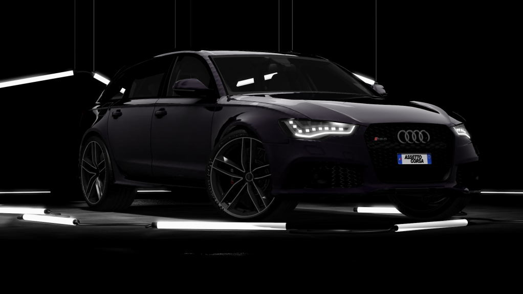 TGN Audi RS6 Avant Performance, skin panther_black