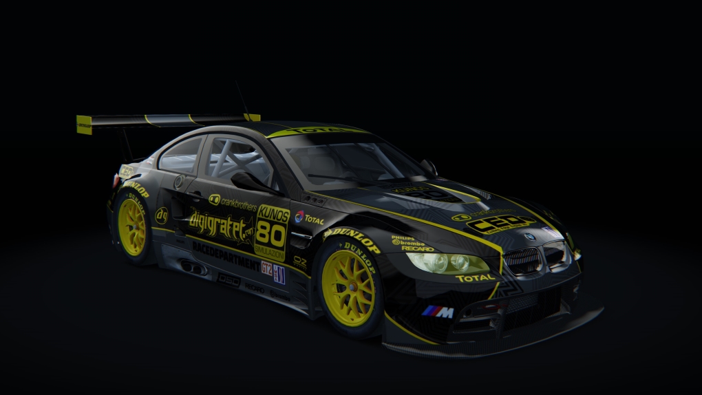 BMW M3 GT2, skin Digigrafet