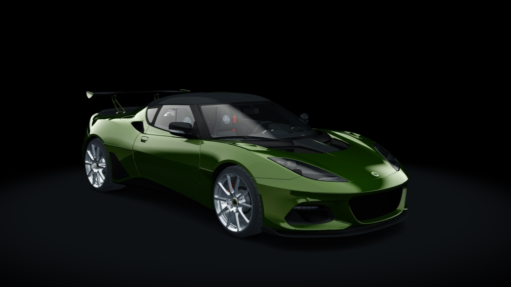 Lotus Evora GT430, skin green