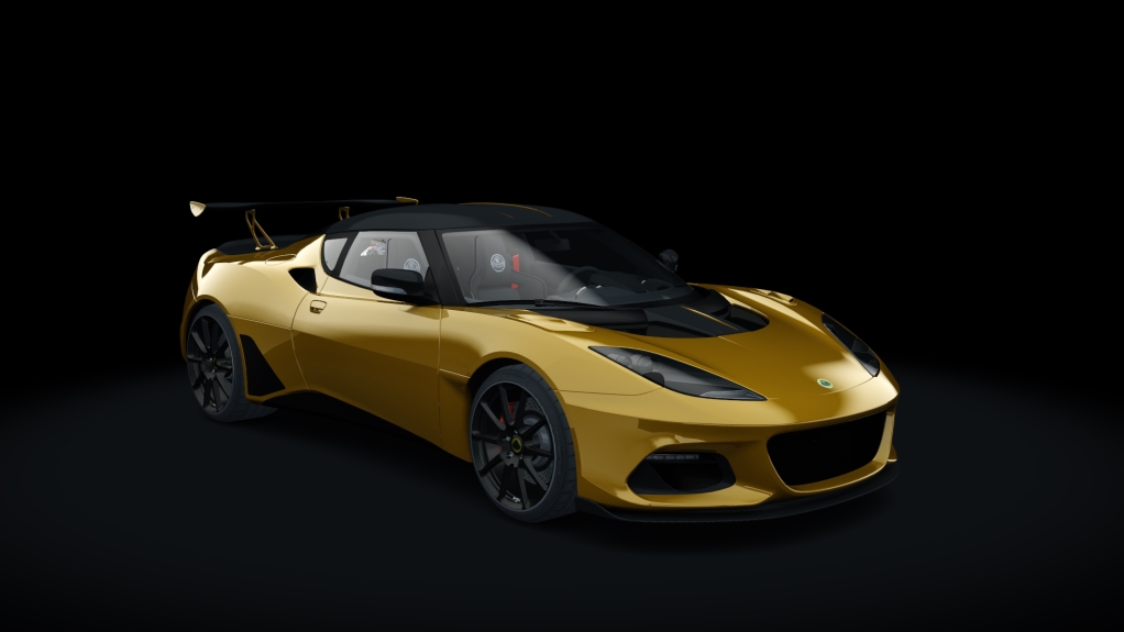 Lotus Evora GT430, skin yellow