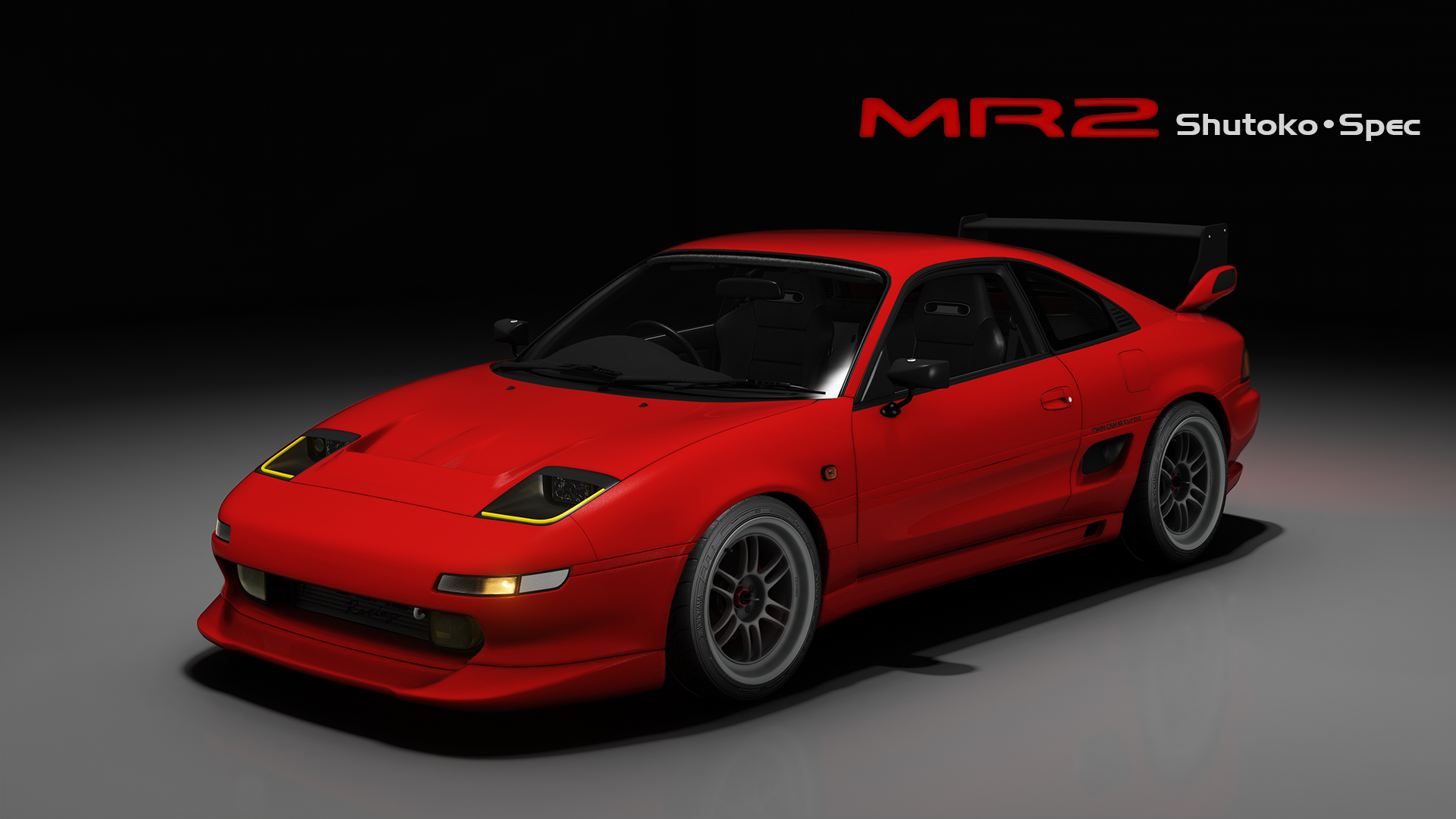 Toyota MR2 Shutoko•Spec, skin itsdraik_01_super_red_2_3e5