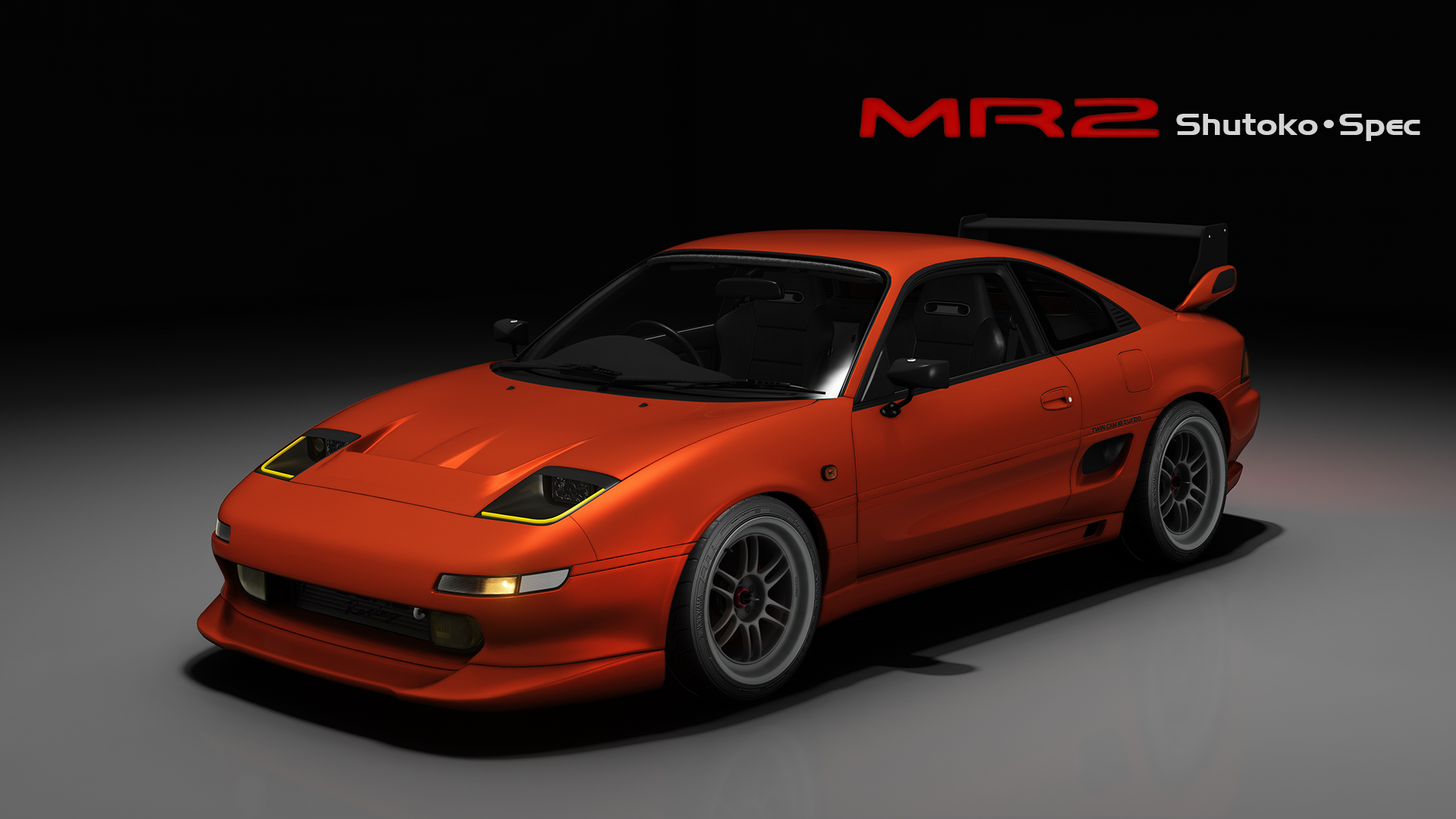 Toyota MR2 Shutoko•Spec, skin itsdraik_02_orange_mica_metallic_3l1