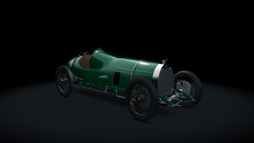 Delage 2LCV (1923), skin british_racing_green