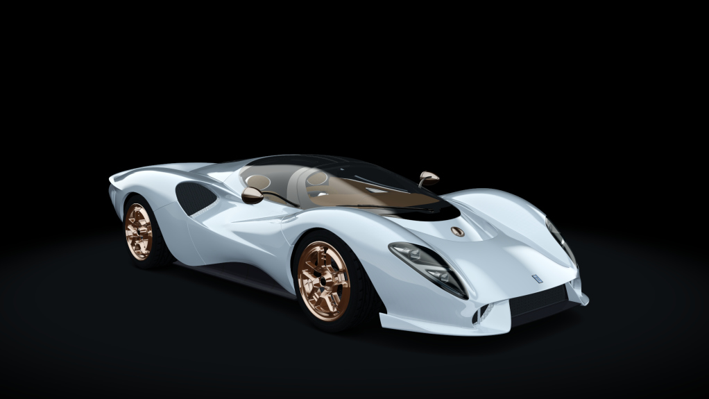 De Tomaso P72, skin White