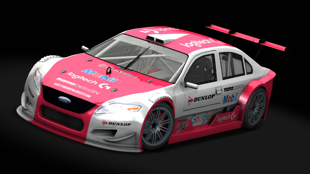 Top Car Ford Mondeo, skin one_two_team