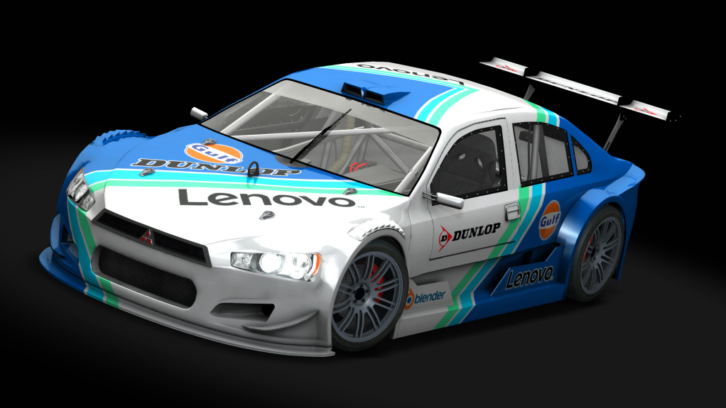 Top Car Mitsubishi Lancer, skin 02