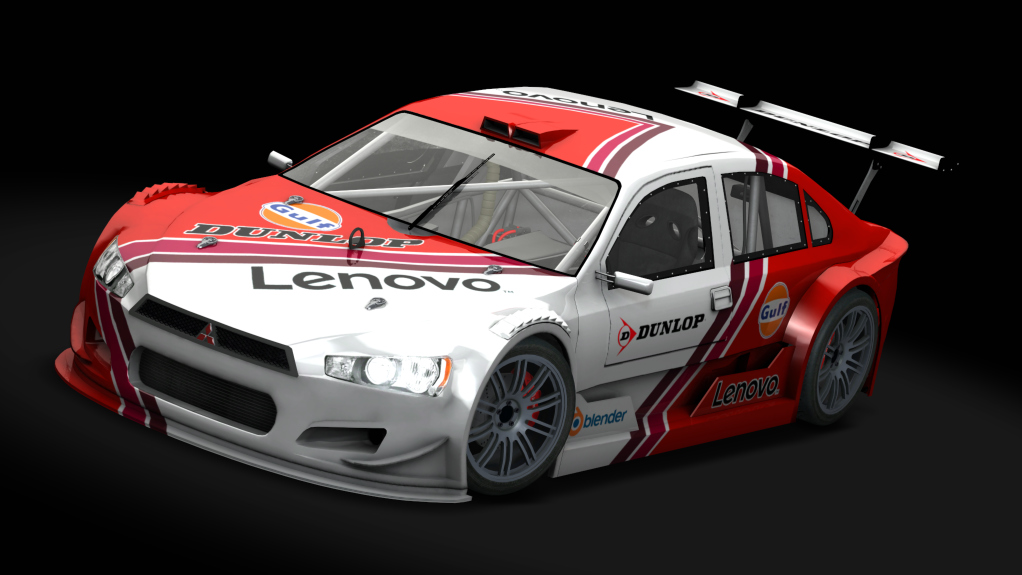 Top Car Mitsubishi Lancer, skin 03