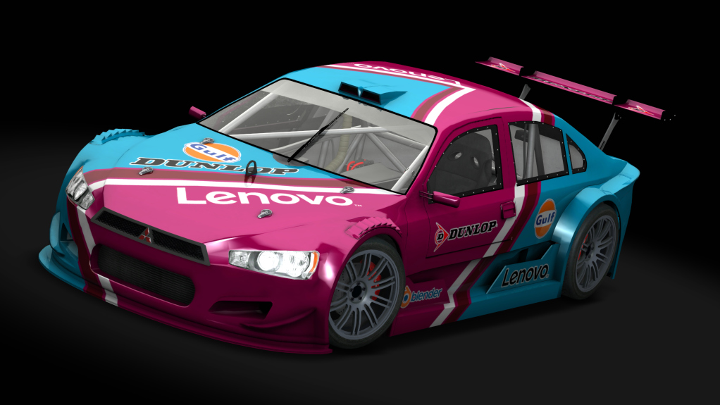 Top Car Mitsubishi Lancer, skin 07