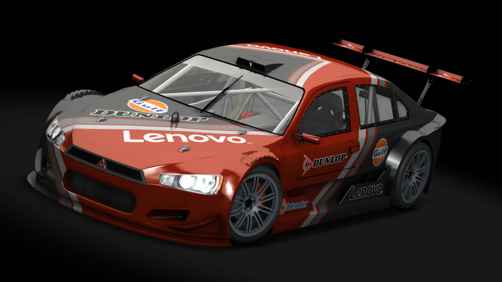 Top Car Mitsubishi Lancer, skin 09