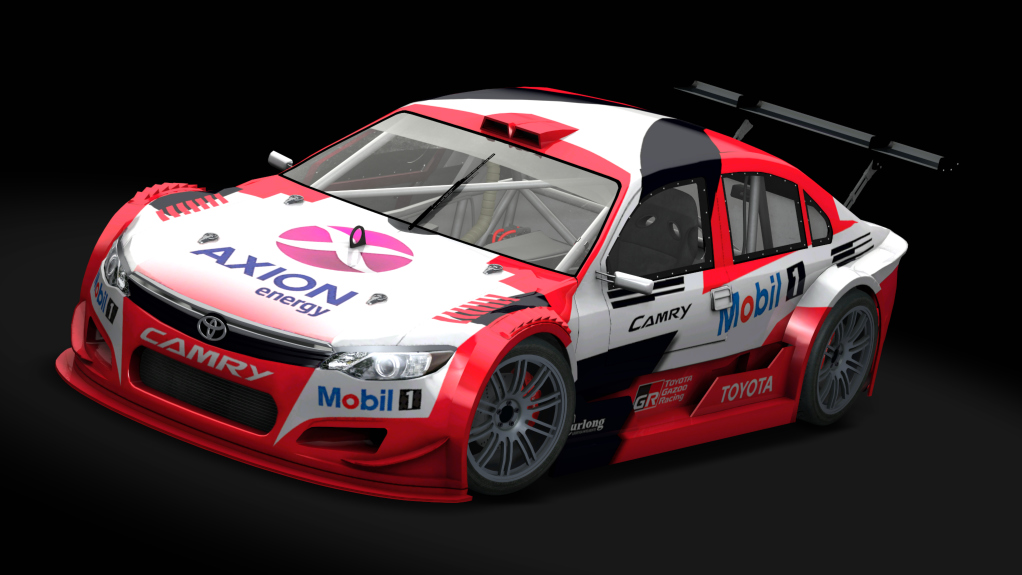 Top Car Toyota Camry, skin toyota_gazoo_racing_argentina