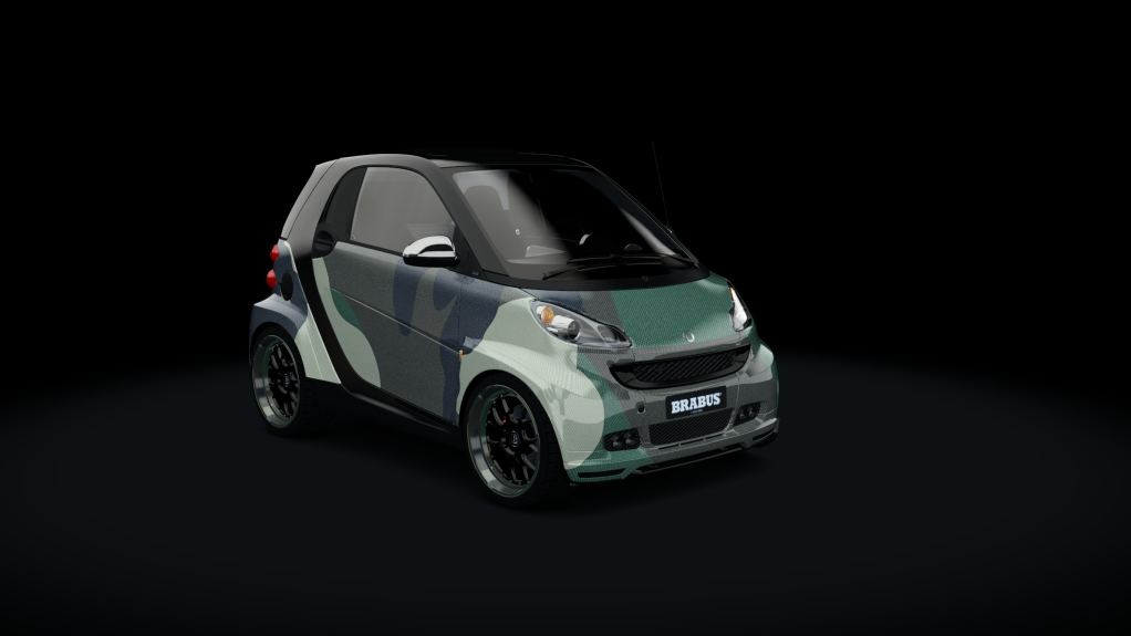 Smart BRABUS, skin camo