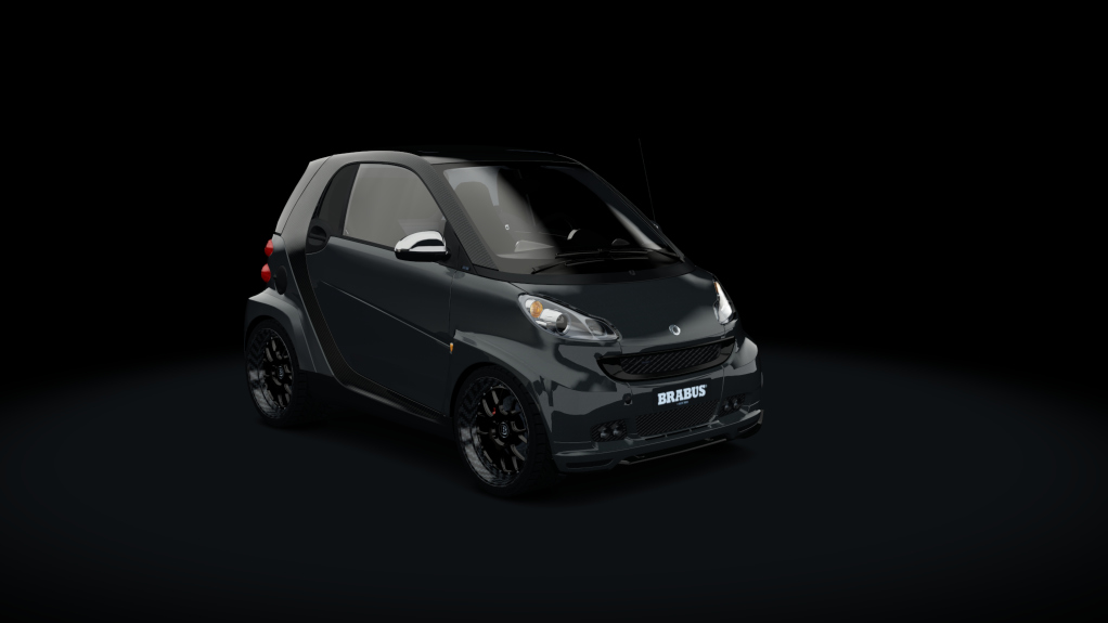 Smart BRABUS, skin carbon