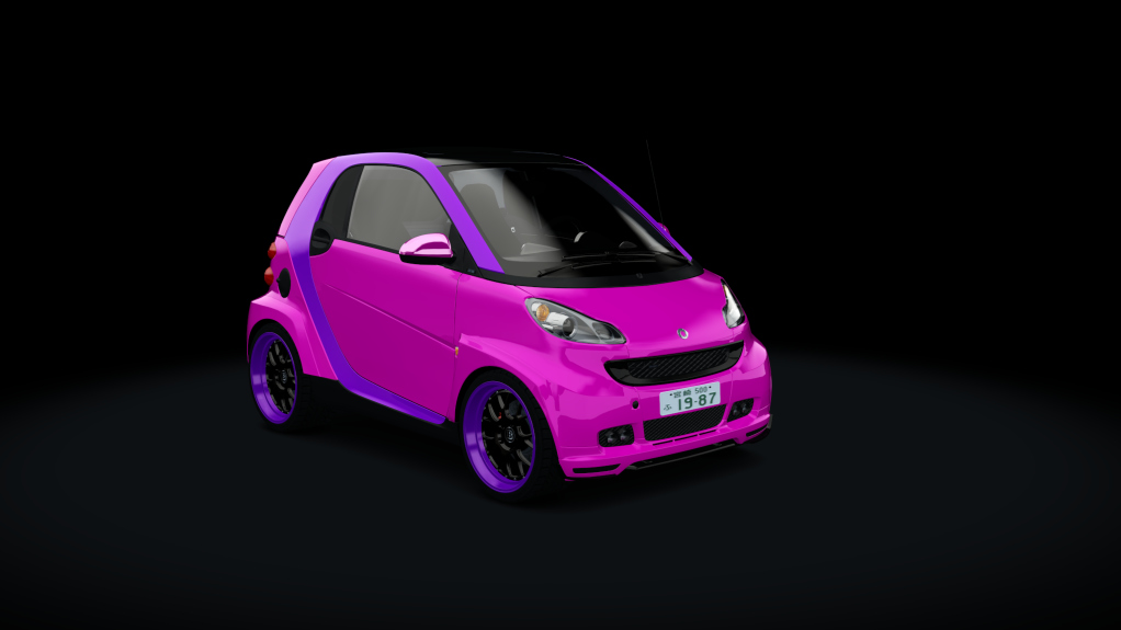 Smart BRABUS, skin pink