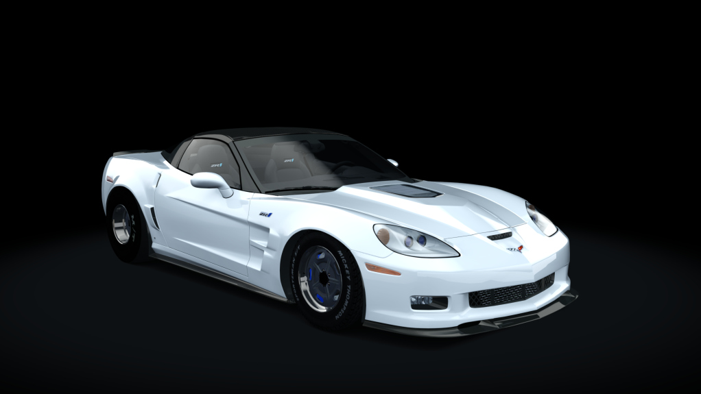 Drag Factory Chevrolet Corvette ZR1, skin Super_White