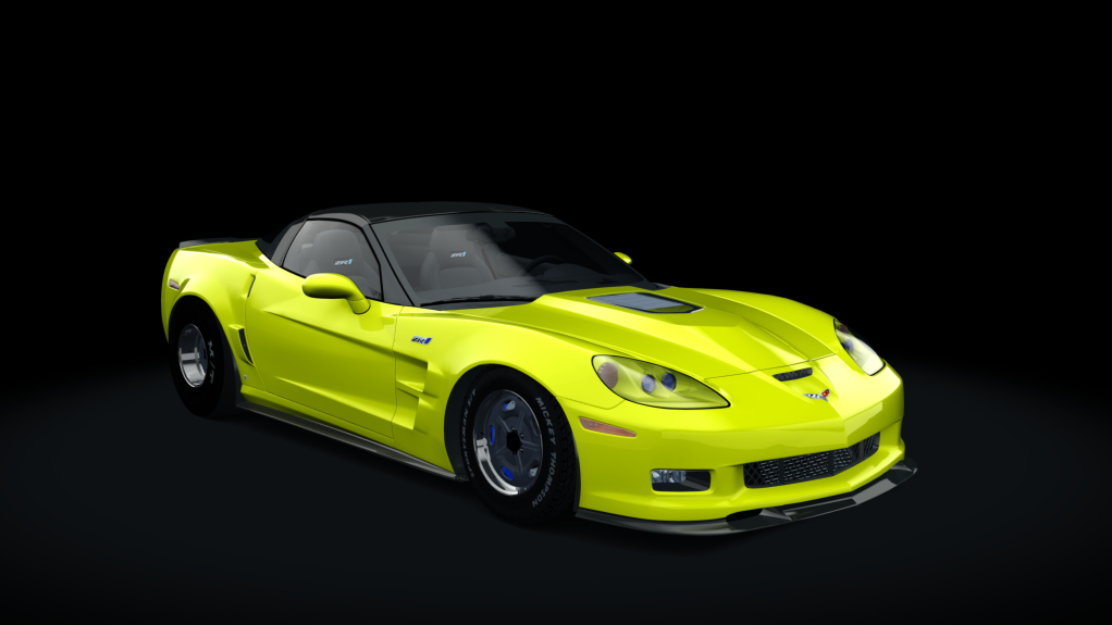 Drag Factory Chevrolet Corvette ZR1, skin Velocity_Yellow